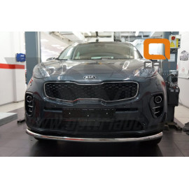 Защита переднего бампера Kia Sportage 2017